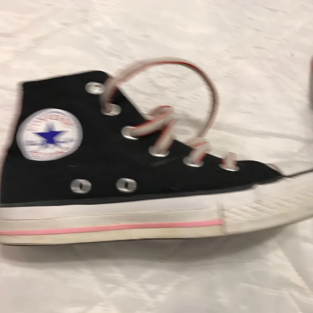 Converse‎ All Star High Top Black and Pink Size kids 13
